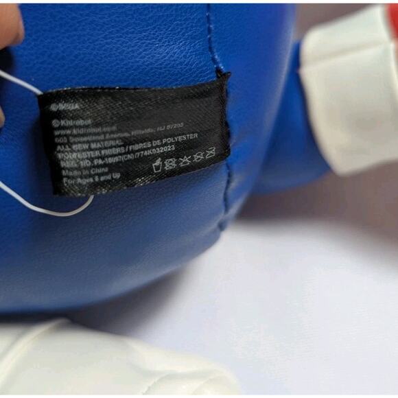 Sonic The Hedgehog Premium Pleather Plush By Kidrobot 16" NECA SEGA Blue Toy - Picture 9 of 11